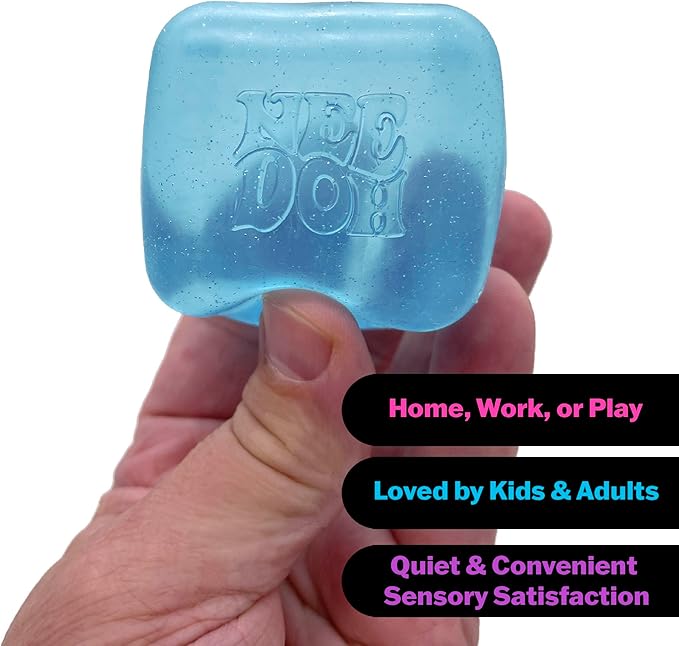 Nice Cube Sensory Squeeze Toy 🧊 | Stress Relief Fidget Cube 2.25"