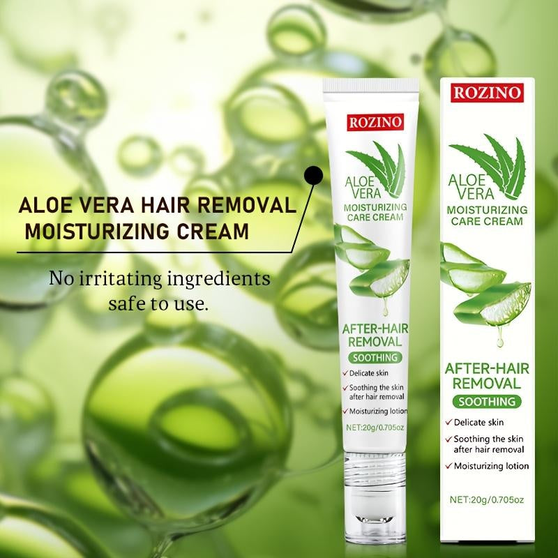 Rozino Aloe Vera Post-Hair Removal Cream: Soothing, Moisturizing for Smooth Skin
