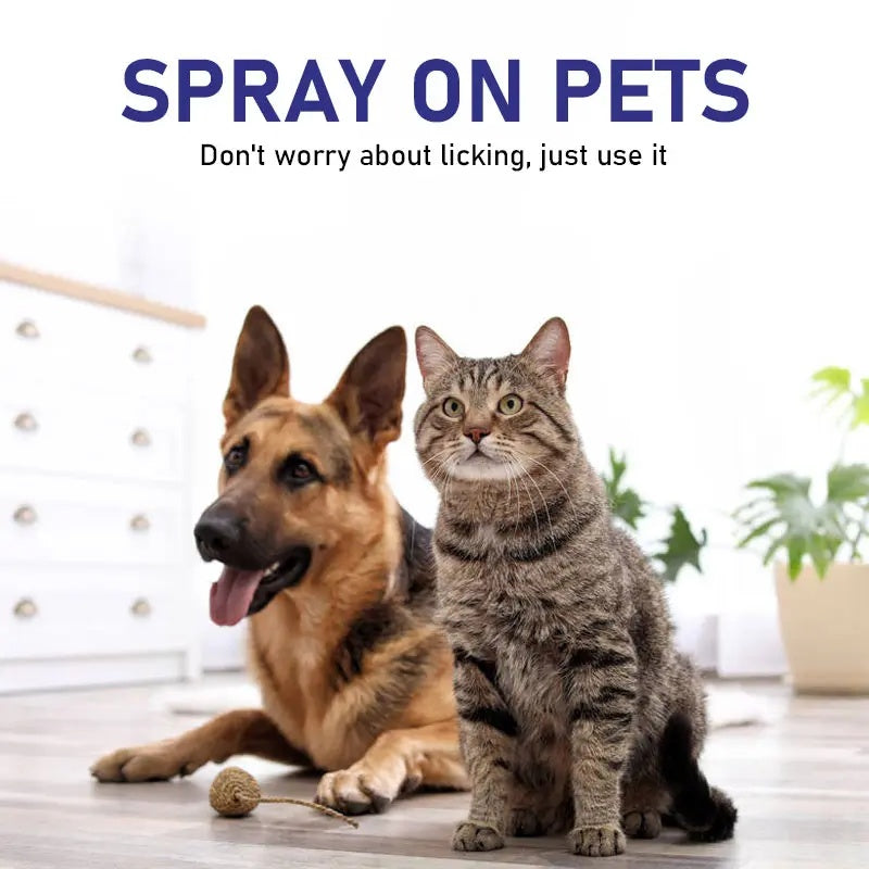 ROZINO Gentle Pet Spray: Fresh Scent & Moisturizing Care