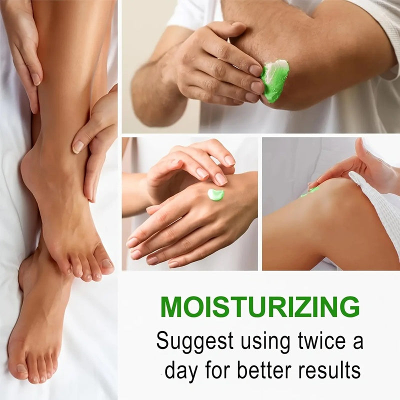 [Two sets]ROZINO Tea Tree Oil Foot Cream, Warming Cream —— Suitable for calluses, dry and cracked feet, hands, heels, elbows, nails and knees —— Softens and moisturizes the skin